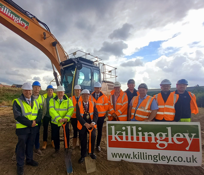 Work starts on new urban park South Derbyshire District Council